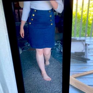 Ann Taylor Denim Skirt